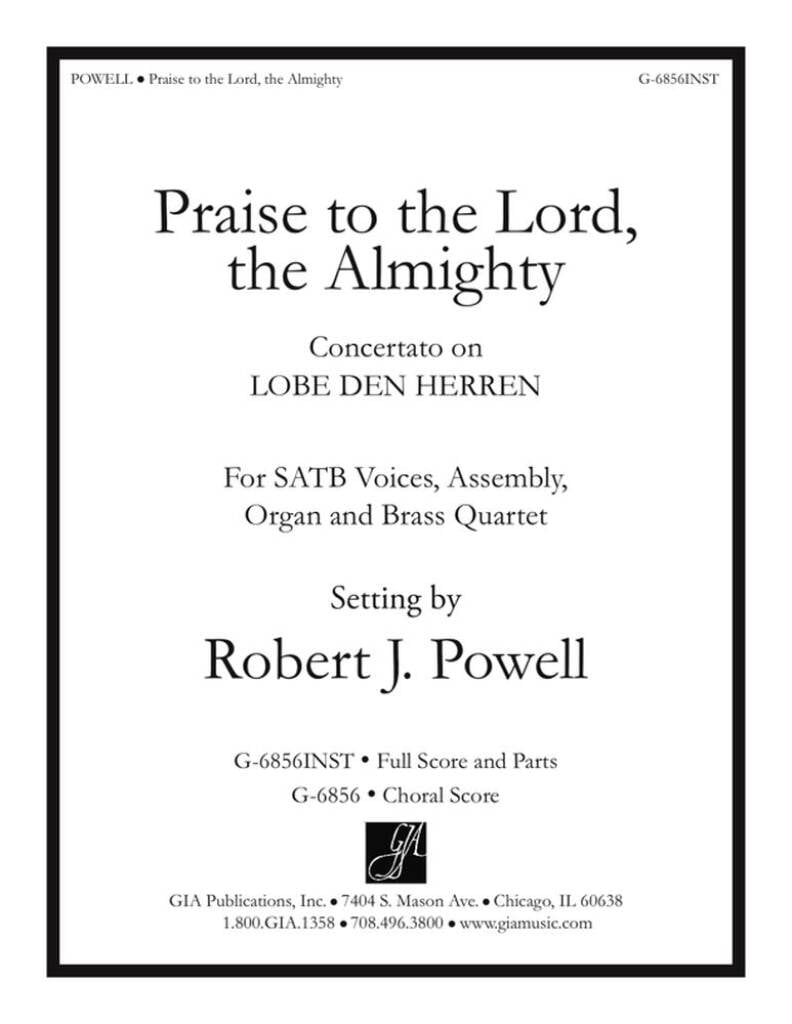 Concertato on Praise to the Lord, the Almighty